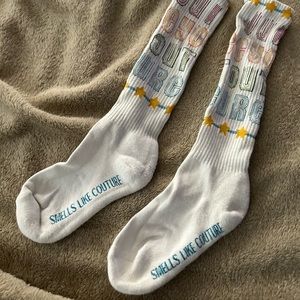 JUICY COUTURE girls knee-high socks